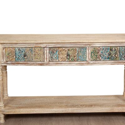 COLORFUL WOODEN CONSOLE HM152306