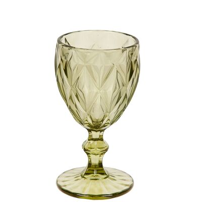 GREEN GLASS CUP (250 ML) HM842309