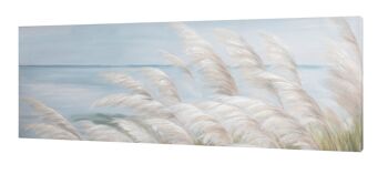 PEINTURE DUNES PEINTURE À L'HUILE 150X4X50CM HM402330 2