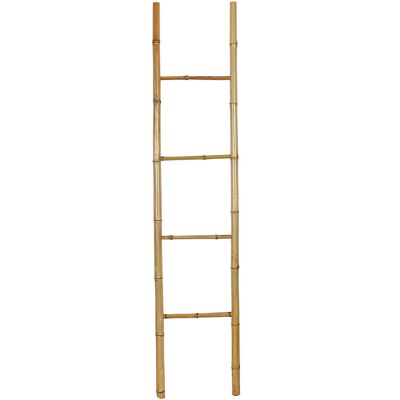 ESCALERA BAMBOO NATURAL 40X3X150CM HM472231