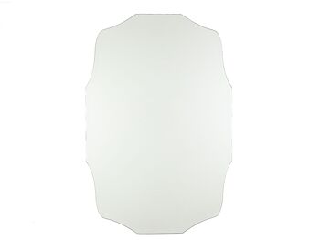 MIROIR À CADRE BISEAUTÉ EN VERRE HM232316