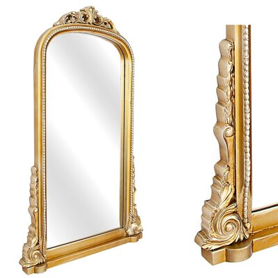 FRENCH STYLO GOLDEN MDF MIRROR 61X6X100CM HM232327