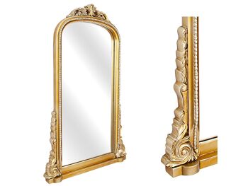 MIROIR FRANÇAIS STYLO DORÉ MDF 61X6X100CM HM232327 1