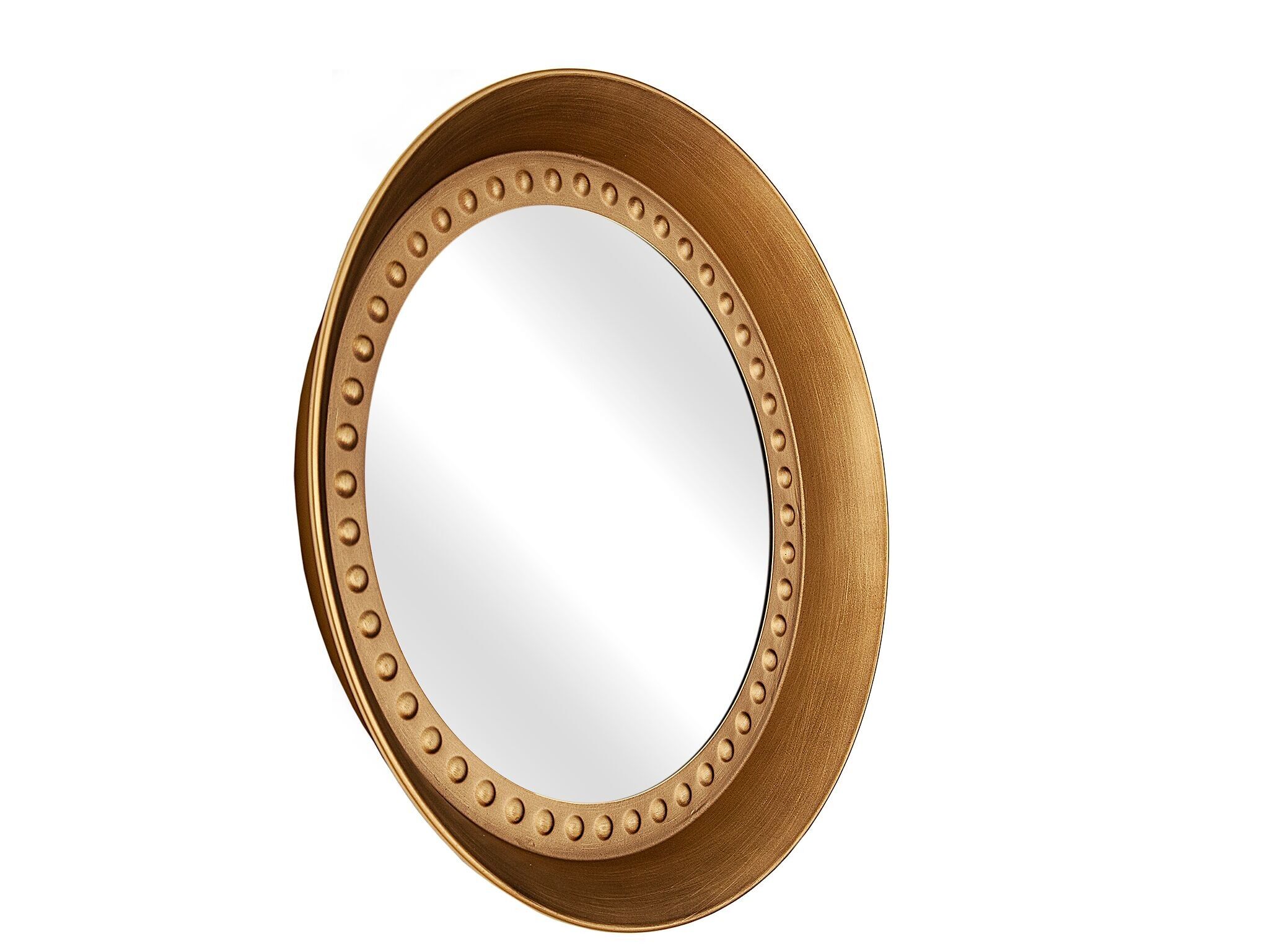 SPECCHIO REDDO IN METALLO DORATO HM232313