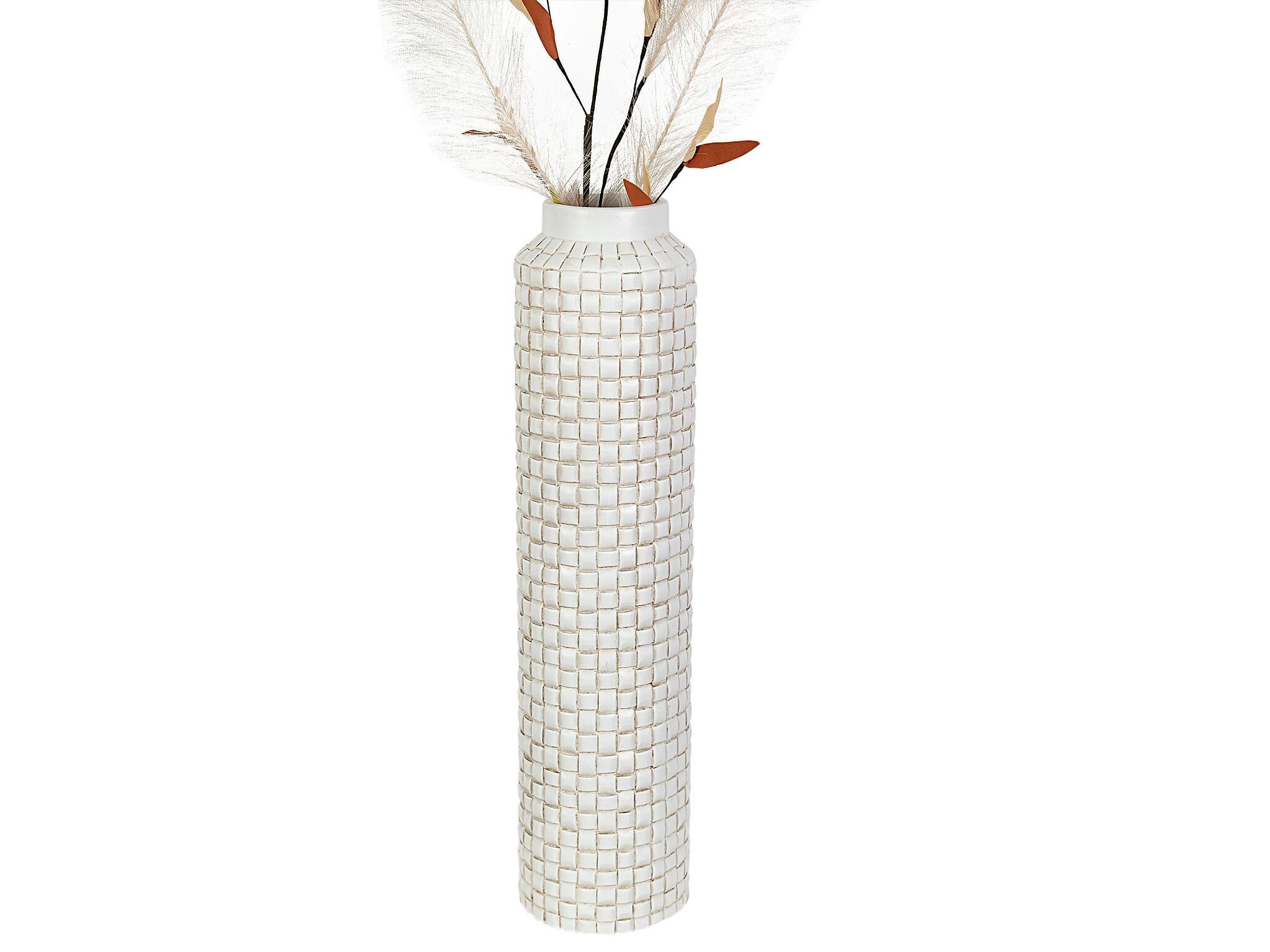 VASO IN RESINA BEIGE HM12303