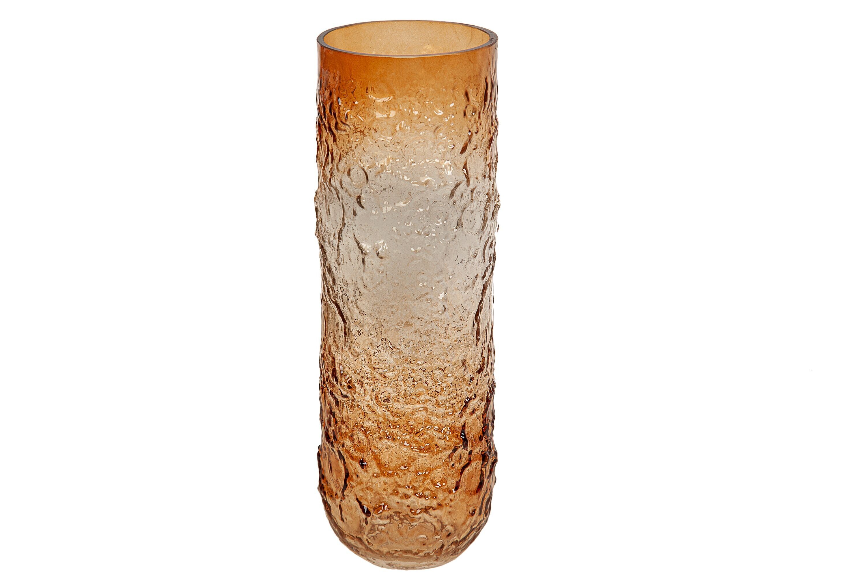 VASO IN VETRO AMBRA/TRASPARENTE HM842331