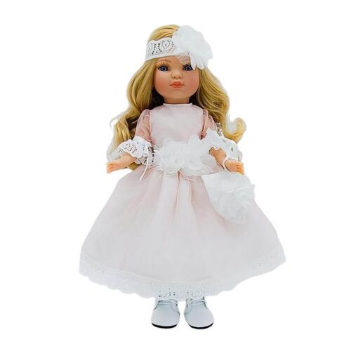 Muñeca colección Simona 40 cm. vestido comunión edición lujo edición limitada