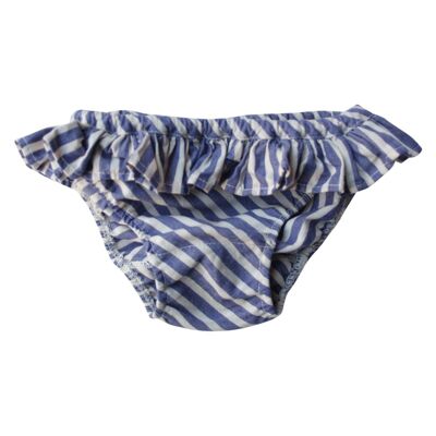 Juliette blue striped swimsuit