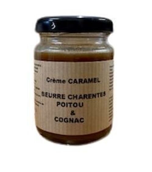 Crème caramel au Cognac et beurre salé AOP Charentes Poitou