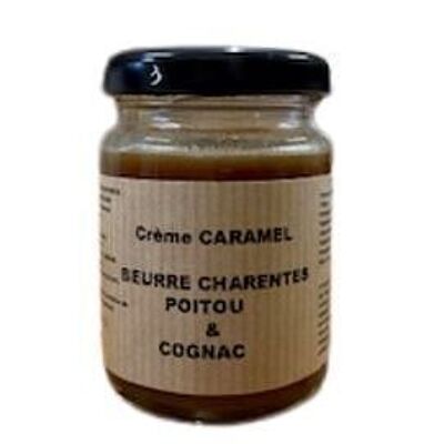 Karamellcreme mit Cognac und gesalzener Butter AOP Charentes Poitou