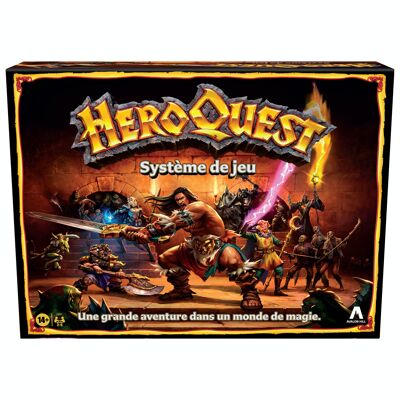 HASBRO GAMING - AVALON HILL - HEROQUEST - Gaming system