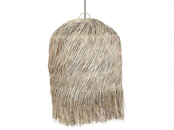 LAMPE À SUSPENSION FIBRE NATURELLE 40X40X40CM HM472263 1