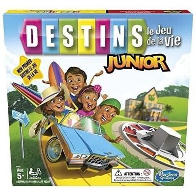 HASBRO GAMING - DESTINES JUNIOR - THE GAME OF LIFE - JUNIOR - FRENCH VERSION