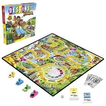 HASBRO GAMING - DESTINS JUNIOR - LE JEU DE LA VIE - JUNIOR - VERSION FRANÇAISE 3