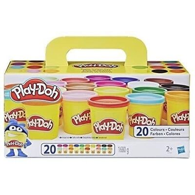 PLAY-DOH - PAQUETE DE 20 BOTES