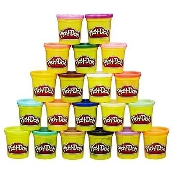 PLAY-DOH - PACK DE 20 POTS 4