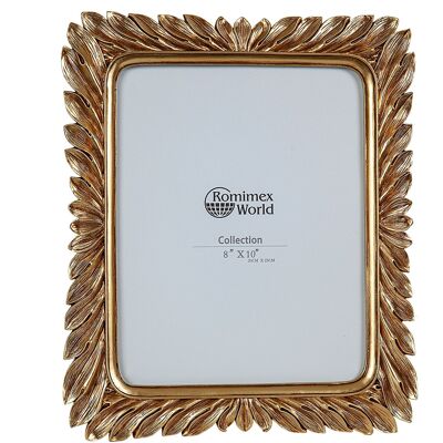 GOLD RESIN PHOTO HOLDER 20X2X25CM HM10231020