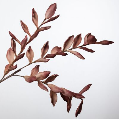 BRANCH OF PINK LEAVES 30X30X114CM HM92326