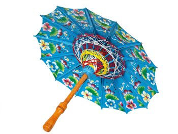 PARAPLUIE JAVA PEINT EN BLEU HM472349