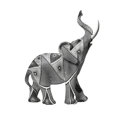 Painting Art Elephant Sculptures