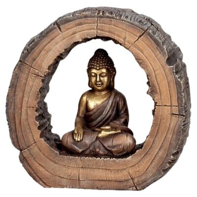 Statue Bouddha 39 X 38.5Cm