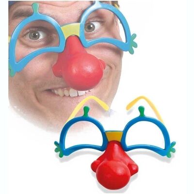 Clown-Brille