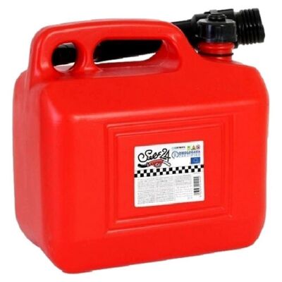 Bidon Jerrycan 20 L + Verseur Carburant