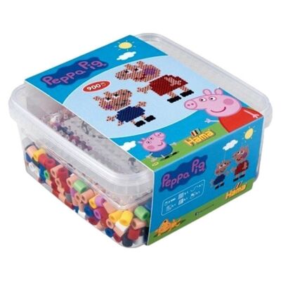 Boite Plast Peppa Pig  900P Maxi + Plaque