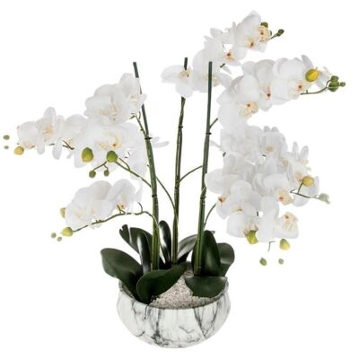 Orchidée Artificielle Dans Pot