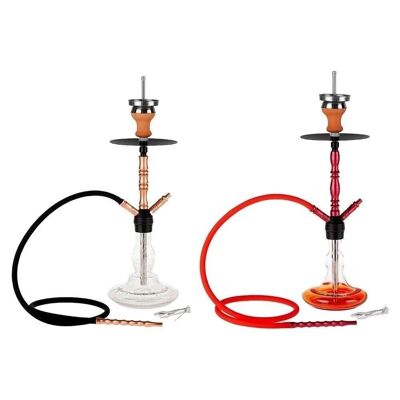 Shisha Simple Rouge/Rose Gold 58Cm ARTICLES FUMEURS