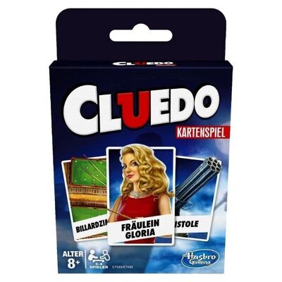 Classic Card Game Cluedo De