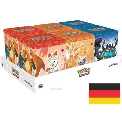 Pokemon Stapel-Tin Herbst De ( Poke Cube)