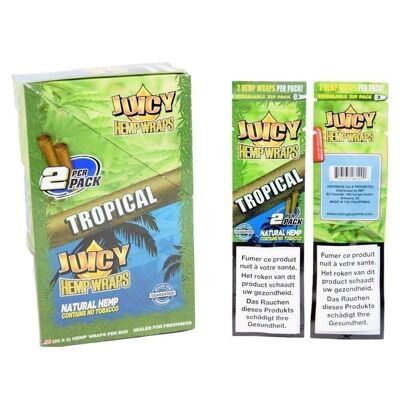 Feuille Wraps Chanvre Tropical ARTICLES FUMEURS