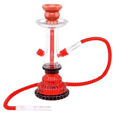 Shisha Simple 25Cm Rouge ARTICLES FUMEURS