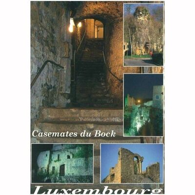 Carte Postale  Luxembourg Casemates 
Du
