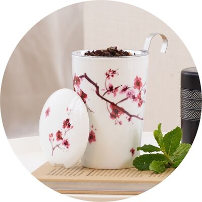 Mug en porcelaine TEAEVE Fleur de Cerisier