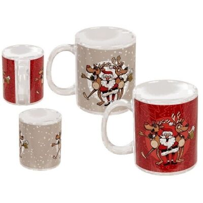 Mug Noël Crazy Santa 2 Ass