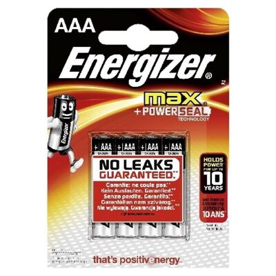 Batterie Energizer U+ Lr03-Aaa