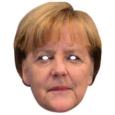 Masque Carton Angela Merkel 2