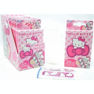 Boîte De 20 Pansements Hello Kitty