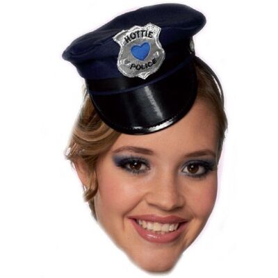 Serre Tête Mini Casquette Police