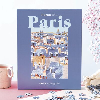 Puzzle Parigi, 500 pezzi