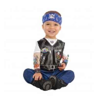 Costume Baby Biker, 0-6Mths
