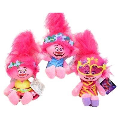 Peluche Poppy Trolls 25Cm 3Ass