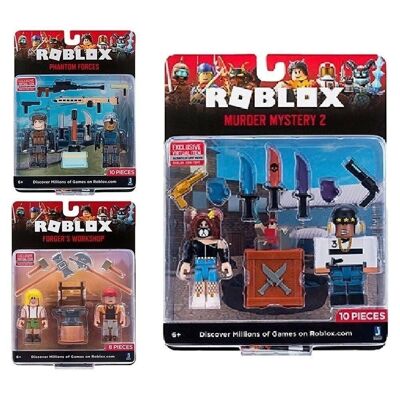 2 Figurines Roblox Game Packs Assortment