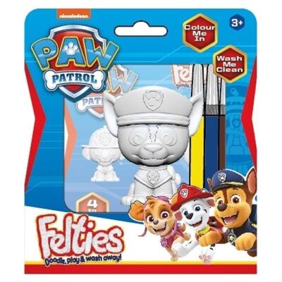 Paw Patrol Colorie Ta Figurine