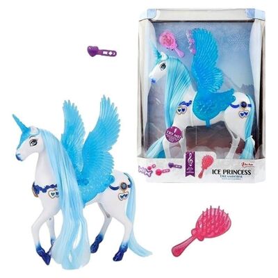 Licorne Lumineuse + Sons 34Cm