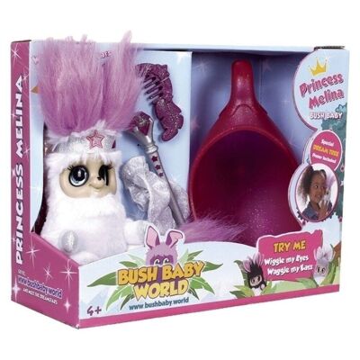 Peluche Bush Baby World + Cocon