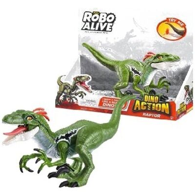 Robo Alive Dino Action Raptor Série 1
