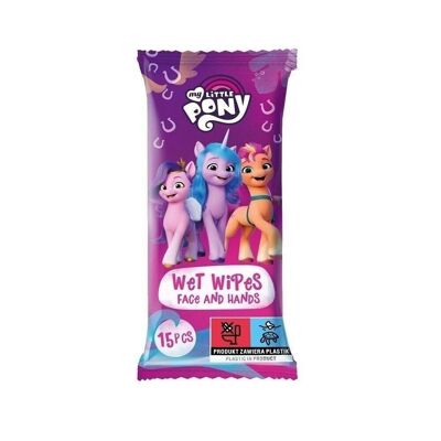 My Little Pony Lingettes Humides 15Pcs